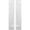 Ekena Millwork Americraft 3-Board (2 Batten) Wood Joined Board-n-Batten Shutters w/ Z-Bar, ARW102BB311X77WHH, PR ARW102BB311X77WHH - alternate 1
